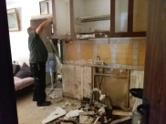 بالصور: جمعية يافا للاغاثة الانسانية تُباشر بترميم بيت احدى العائلات المستورة بيافا